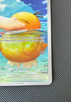 Psyduck 226/217 Illustration Rare Ascended Heroes Pokemon Card TCG NM - Image 2