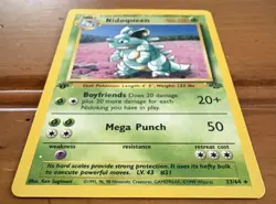 Nidoqueen 23/64 Rare Jungle Pokemon 1st Edition - Image 2
