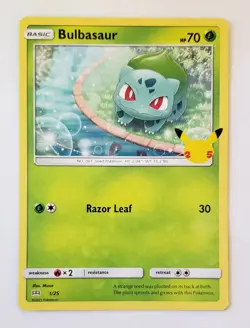 2021 McDonalds Pokemon 25th Ann Promo Non Holo TCG Singles – Choose Your Card NM - Image 2