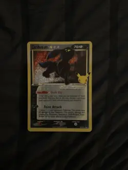 Pokemon TCG Umbreon Gold Star 17/17 Celebrations Classic Collection Holo NM - Image 1