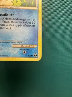 Psyduck 74/102 HGSS Triumphant Pokemon Lightly Played - Image 5