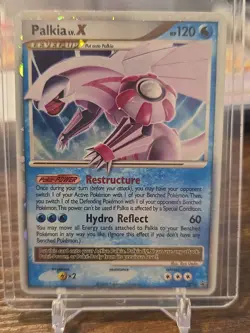 Palkia LV. X DP18 Holo Black Star Promo Pokemon Card TCG Diamond & Pearl - Image 1