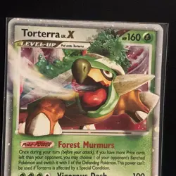 Torterra LV.X DP09 Diamond and Pearl Black Star Promo Holo Pokemon LP - - Image 2