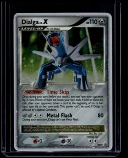 Pokemon TCG Dialga LV.X DP37 Diamond Pearl Promo MP - Image 1