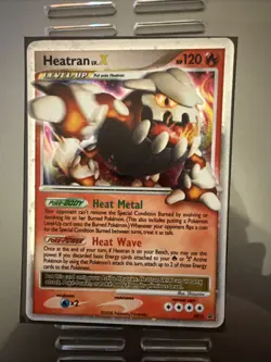 Pokemon TCG Heatran LV.X Holo Ultra Rare Card 97/100 Diamond & Pearl Stormfront - Image 3