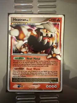 Pokemon TCG Heatran LV.X Holo Ultra Rare Card 97/100 Diamond & Pearl Stormfront - Image 4