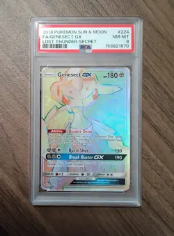 2018 Pokemon Sun & Moon FA/Genesect GX Lost Thunder - Secret #224 - Image 1