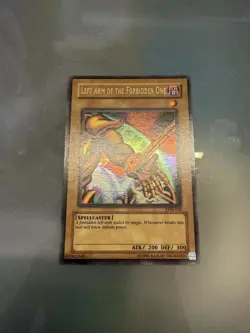 YuGiOh! TCG - Left Arm of the Forbidden One - LOB 123 - Unlimited - Image 1