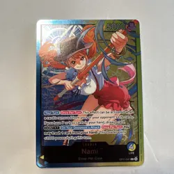 Nami OP11-041 Alt Art Leader - One Piece TCG Learn Together Nami Deck - Image 1