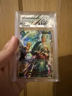 One Piece Roronoa Zoro PRB02-006 English Bubble Zoro ACE 10 - Perfect Subgrades - Image 1