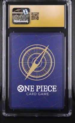 One Piece Monkey D Luffy OP05-119 2nd Anniversary Set Promo CGC PRISTINE 10 - Image 2