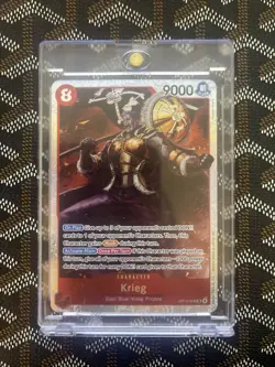 1x One Piece CCG Krieg SR OP15-008 Adventure On Kami’s Island English NM - Image 1