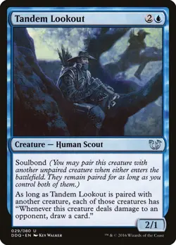 Tandem Lookout [Duel Decks: Blessed vs. Cursed] Magic MTG - Image 1