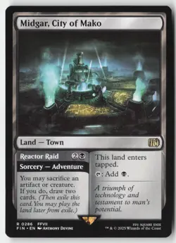 MTG - Midgar, City of Mako R FINAL FANTASY 286 LP-NM - Image 1
