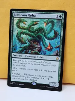 1 Mossborn Hydra, NM, Foundations (FDN), Magic: the Gathering, MtG - Image 2