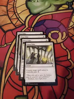 X4 Mana Tithe Time Spiral Remastered MTG MINT - Image 1