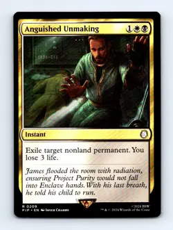 #209 2024 Fallout PIP / Anguished Unmaking Commander RARE - Image 1