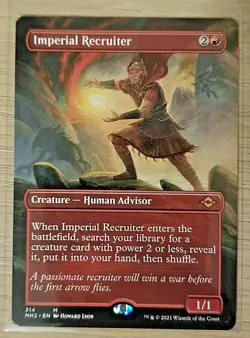 Imperial Recruiter - Borderless Non-Foil - Modern Horizons 2 MTG - Image 1