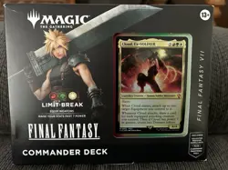 Magic The Gathering MTG Final Fantasy Cloud Commander Deck "Limit Break" Edition - Image 1