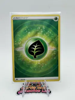 Grass Energy (Texture Full Art) 152/159 Ultra Rare Crown Zenith Pokemon TGG NM - Image 1