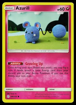 Pokemon SM - Cosmic Eclipse 146/236 Azurill - Image 1