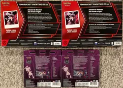 Pokemon TCG 2 Sealed Team Rockets MEWTWO Ex Box + 2 MEW VMAX League Battle Box - Image 2