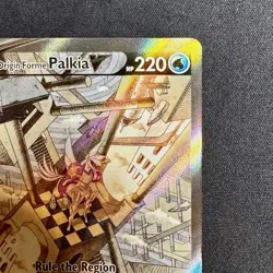 2022 POKEMON PALKIA V #167 SWORD & SHIELD ASTRAL RADIANCE FULL ART NM - Image 4