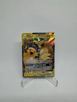 Raichu & Alolan Raichu - GX 54/236 - Unified Minds Pokemon Holofoil✅ NM / M✅ - Image 1