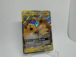 Raichu & Alolan Raichu - GX 54/236 - Unified Minds Pokemon Holofoil✅ NM / M✅ - Image 2