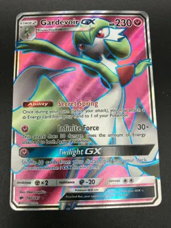 Gardevoir GX FULL ART ULTRA RARE 140/147 SM Burning Shadows Pokemon HOLO NM 2017 - Image 1