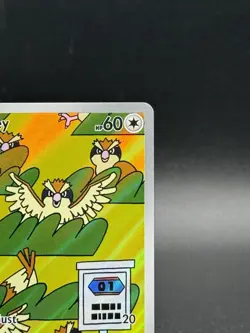 2023 Pokemon TCG PIDGEY 207/197 Illustration Rare Holo Obsidian Flames 🔥 - Image 3