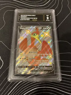 Cramorant V 2021 Pokemon Swsh Black Star Promo #086 Shining Fates Tins GMA 9 - Image 1