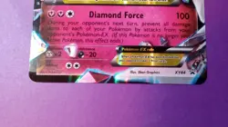 M Diancie EX MP/HP XY44 Black Star Promo Jumbo Holo Pokemon - Image 4