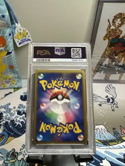 Mew Shining Darkness Pokemon TCG 2007 Holo DP3 Japanese DPBP#182 PSA 9 - SWIRL - Image 3