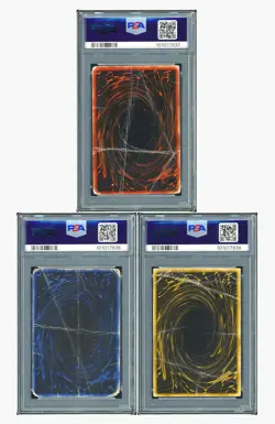 YuGiOh PSA1*3 Slifer & Obelisk & Ra Set 2000 GB Duel Monsters Promo: S4 Japanese - Image 2