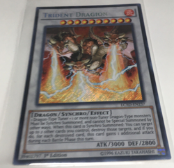 Trident Dragion - LC5D-EN237 - Secret Rare - 1st Edition LEG. Col LP Yu-gi-oh! - Image 2