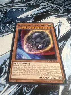 Yugioh Nibiru, The Primal Being Sdwd-en016 Blue Eyes White Destiny 1st Ed. A - Image 1