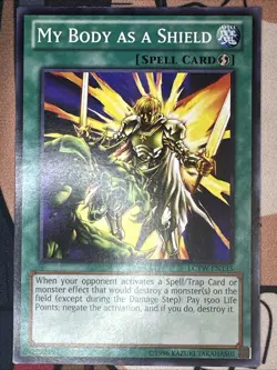 My Body as a Shield - LP - LCYW-EN135 - Unlimited - Common - Yu-Gi-Oh! TCG - Image 1