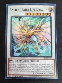 Ancient Fairy Life Dragon ALIN-EN039 YuGiOh Alliance Insight 1st Edition - Image 1