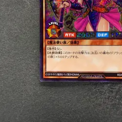 NM Dark Magician Girl RD/G001-JP002 Secret Rare RUSH DUEL YuGiOh 660 - Image 4