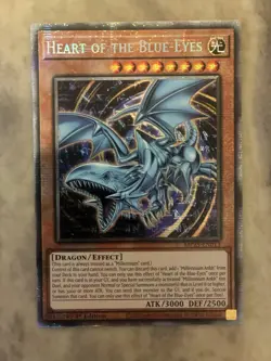 Yugioh! TCG - Heart of the Blue-Eyes - Starlight Rare- 2025 Mega-Pack MP25-EN013 - Image 1