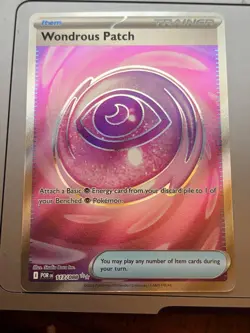 Wondrous Patch 117/088 Me03: Perfect Order Holo Pokemon - Image 1