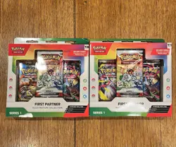 Pokemon TCG First Partner Illustration Collection Box Series 1 Sealed Lot Of 2 - Image 1