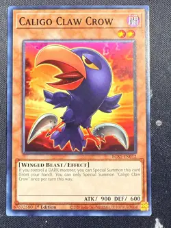 Caligo Claw Crow Unlimited Common Egyptian God Deck EGS1-EN012 NM - Image 1