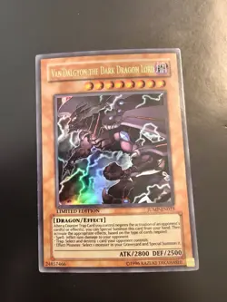 Yugioh Van'Dalgyon The Dark Dragon Lord - JUMP-EN023 - Limited Ultra Rare - MP - Image 1