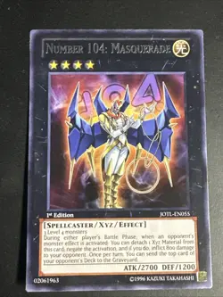 Number 104: Masquerade JOTL-EN055 Judgment of the Light 1st Edition Very LP - Image 1