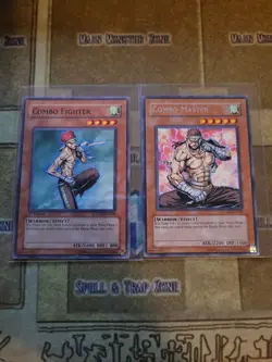 YUGIOH COMBO MASTER RARE VLP + COMBO FIGHTER CDIP COMMON 1ST/UNLIMITED ED NM - Image 1