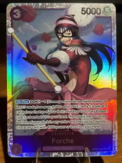 ONE PIECE Porche OP07-072 SR 500 Years in the Future English NM - Image 1