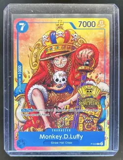 2024 One Piece Monkey D. Luffy 2nd Ann. Tournament Participation Promo #P-043 - Image 1