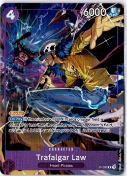 Trafalgar Law Illustration Box 6 P-093 English - Image 1